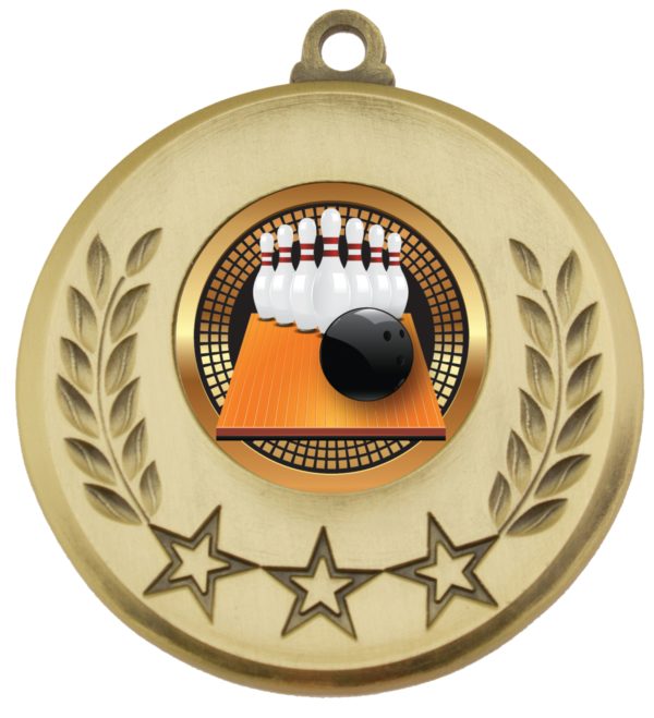 Laurel Medal Tenpin Gold