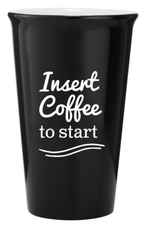 Black Latte Mug