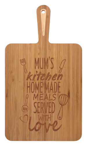 Bamboo Board with Handle