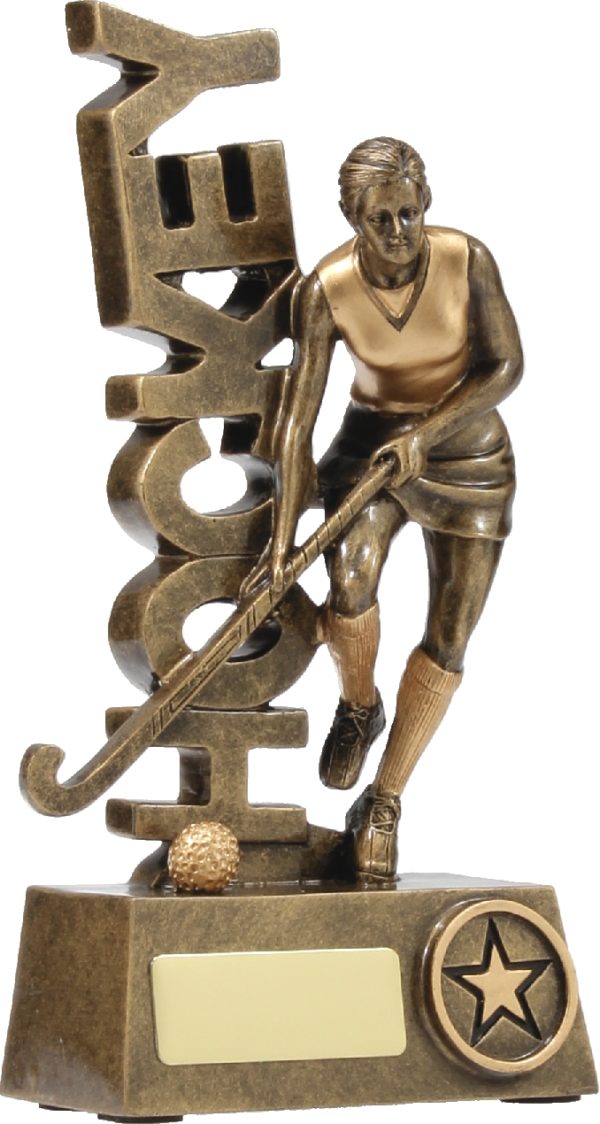 Hockey Word Female 200mm