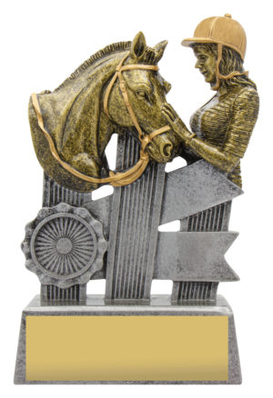 Horse Silver Ribbon