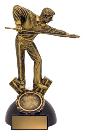 Snooker / Pool Player on Ball 150mm
