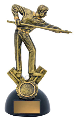 Snooker / Pool Player on Ball 210mm