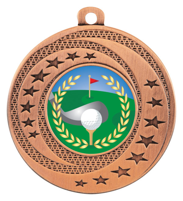 Wayfare Medal Golf Bronze