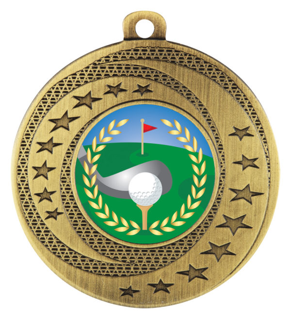 Wayfare Medal Golf Gold
