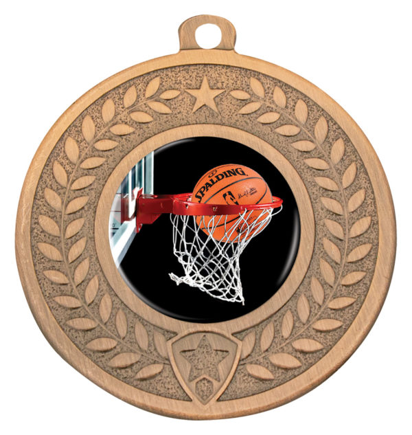 Distinction Basketball Medal Bronze