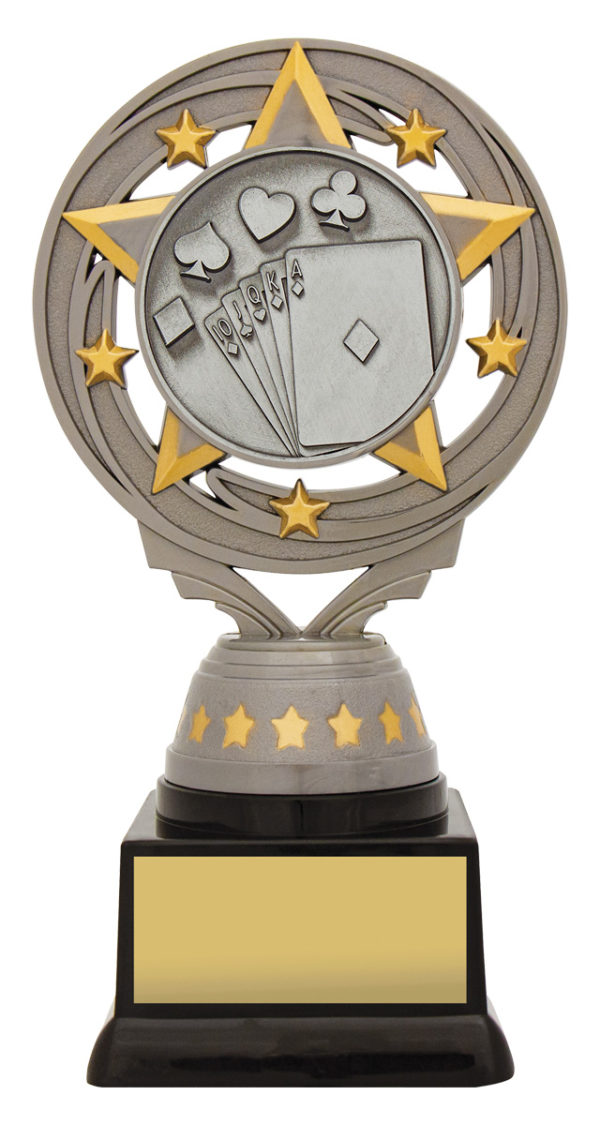 Silver Torch Cards 165mm