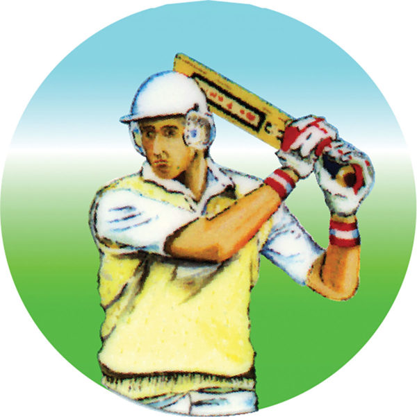 Cricket Batsman 50mm