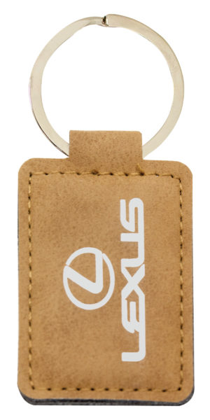 Leatherette Keychain