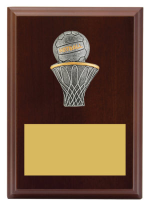 Plaque Peak Netball