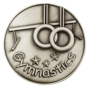 Gymnastics Metal Insert Silver
