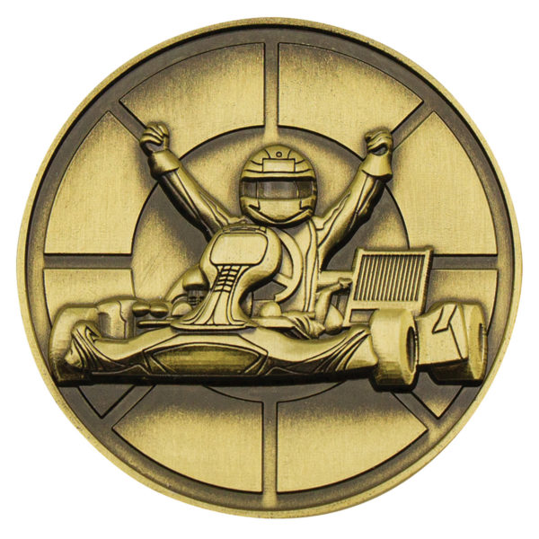 Go Kart Metal Insert Gold - Image 2