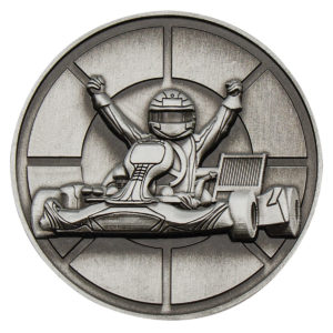 Go Kart Metal Insert Silver