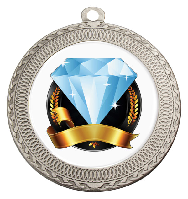 Ovation Diamond Medal Silver
