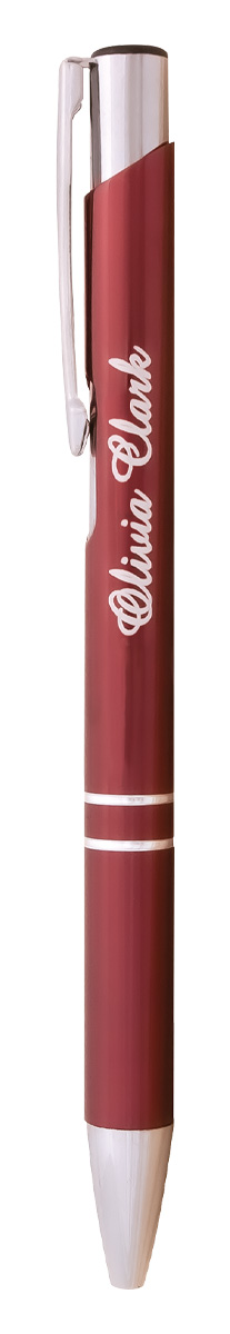 Engravable Pen - Burgundy