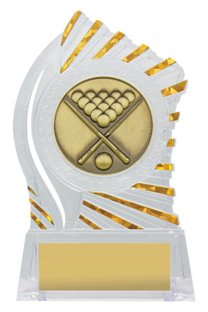 Solar Acrylic Trophy - Pool