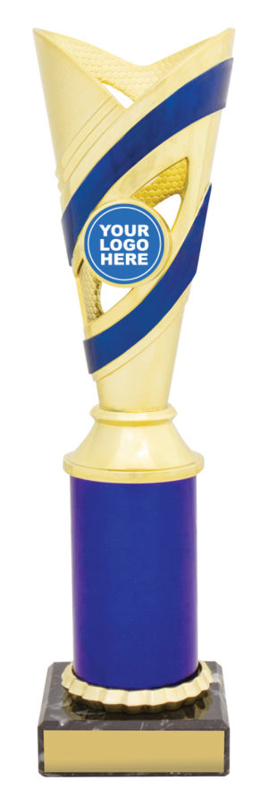Curve Cup Gold / Blue 250mm