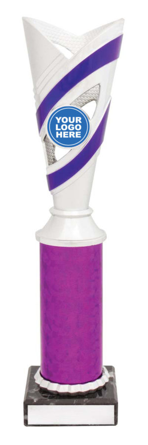 Curve Cup Silver / Purple 275mm