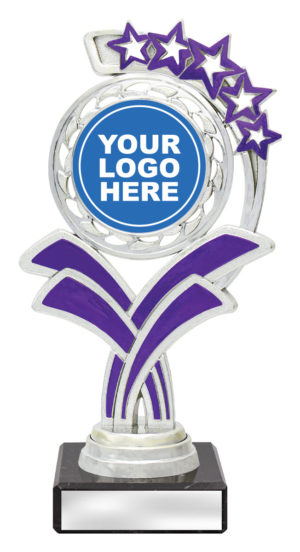 Silver / Purple Kona Trophy 190mm