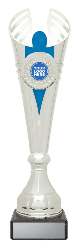 Angel Cup Silver / Blue 365mm