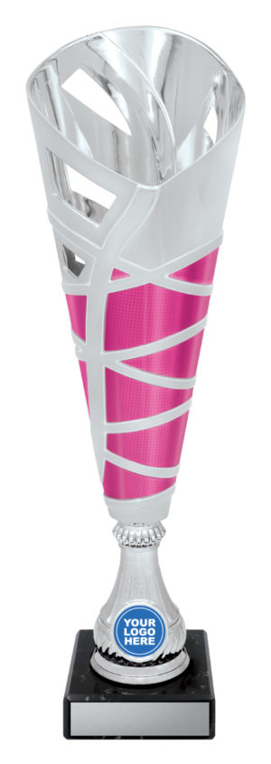 Hex Cup Silver / Pink 350mm