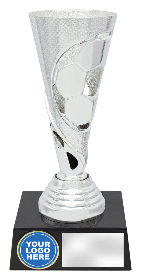 Copa Football Silver with Logo 170mm