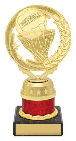 Gold / Red Netball Torch Series