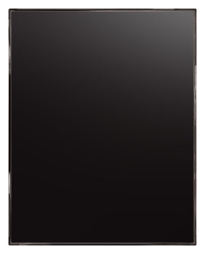 Black Premier Gloss Plaque 380mm