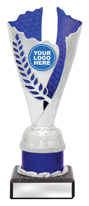 Spirit Cup Silver / Blue 200mm