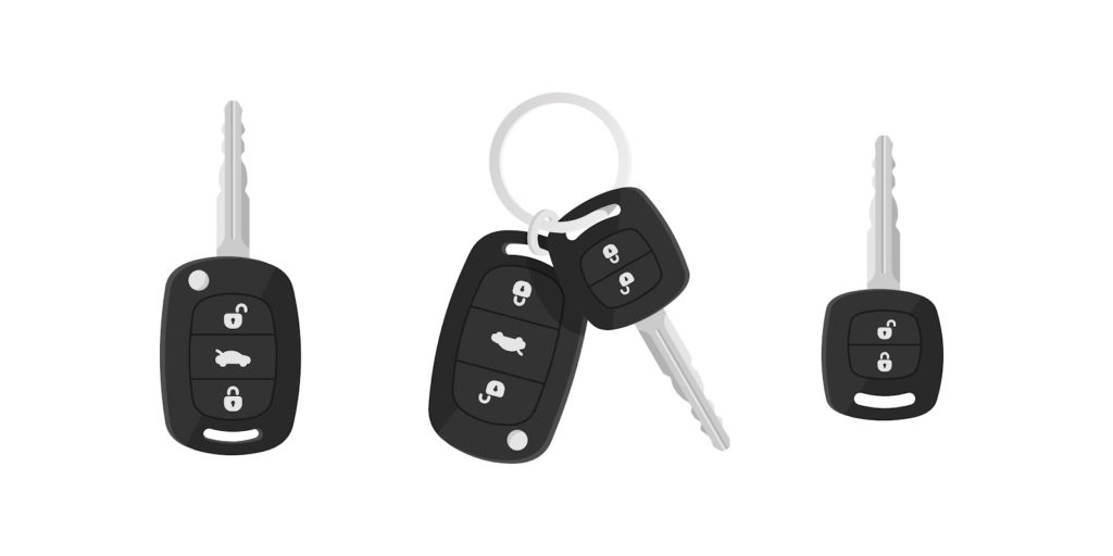 Key fobs for vehicles are the most common