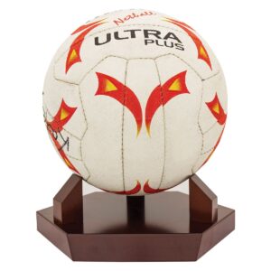 Timber Ball Holder - Netball