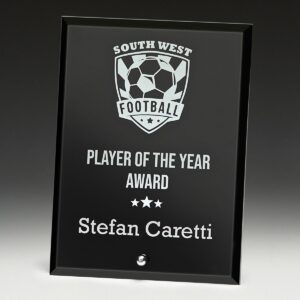 Radiant Plaque Black